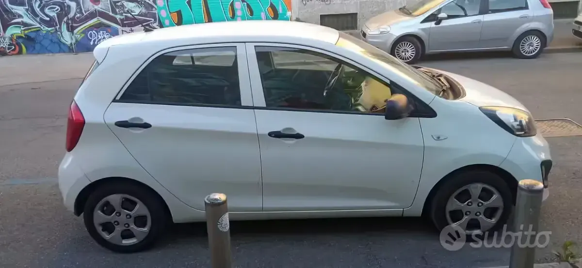 Usata Kia Picanto 69 CV (50 kW) 2013 Bianco Utilitaria
