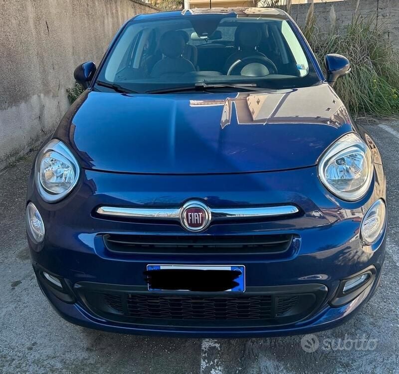 Usata Fiat 500X Pop 95 CV (69 kW) 2016 Blu SUV