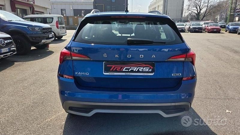 Usata Skoda Kamiq Ambition 90 CV (66 kW) 2021 Blu SUV