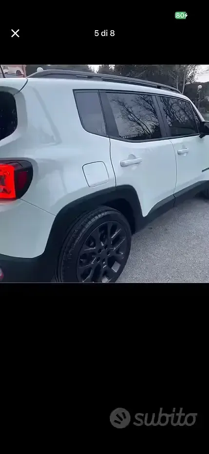 Usata Jeep Renegade 120 CV (88 kW) 2019 Bianco SUV