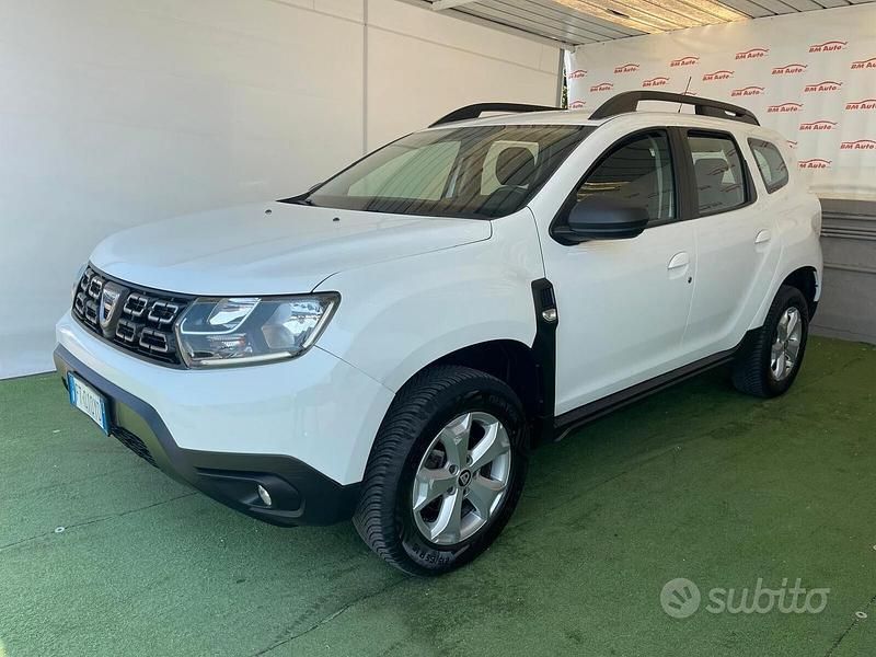 Bianco Usata 2019 Dacia Duster SUV | 10.999 € (Buon prezzo) - Immagine 1/4