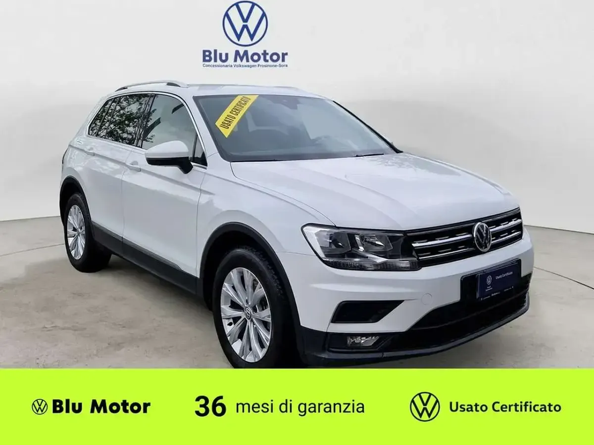Usata VW Tiguan Business 131 CV (96 kW) 2020 Pure white SUV