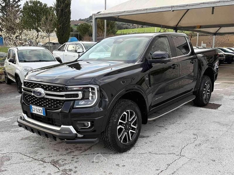 Usata Ford Ranger Limited 205 CV (150 kW) 2025 Nero Pick-up