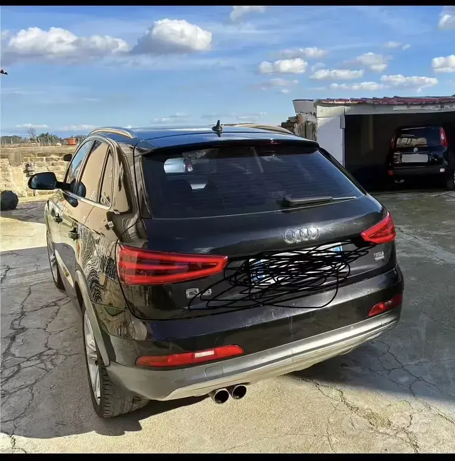 Usata Audi Q3 140 CV (102 kW) 2013 Nero SUV