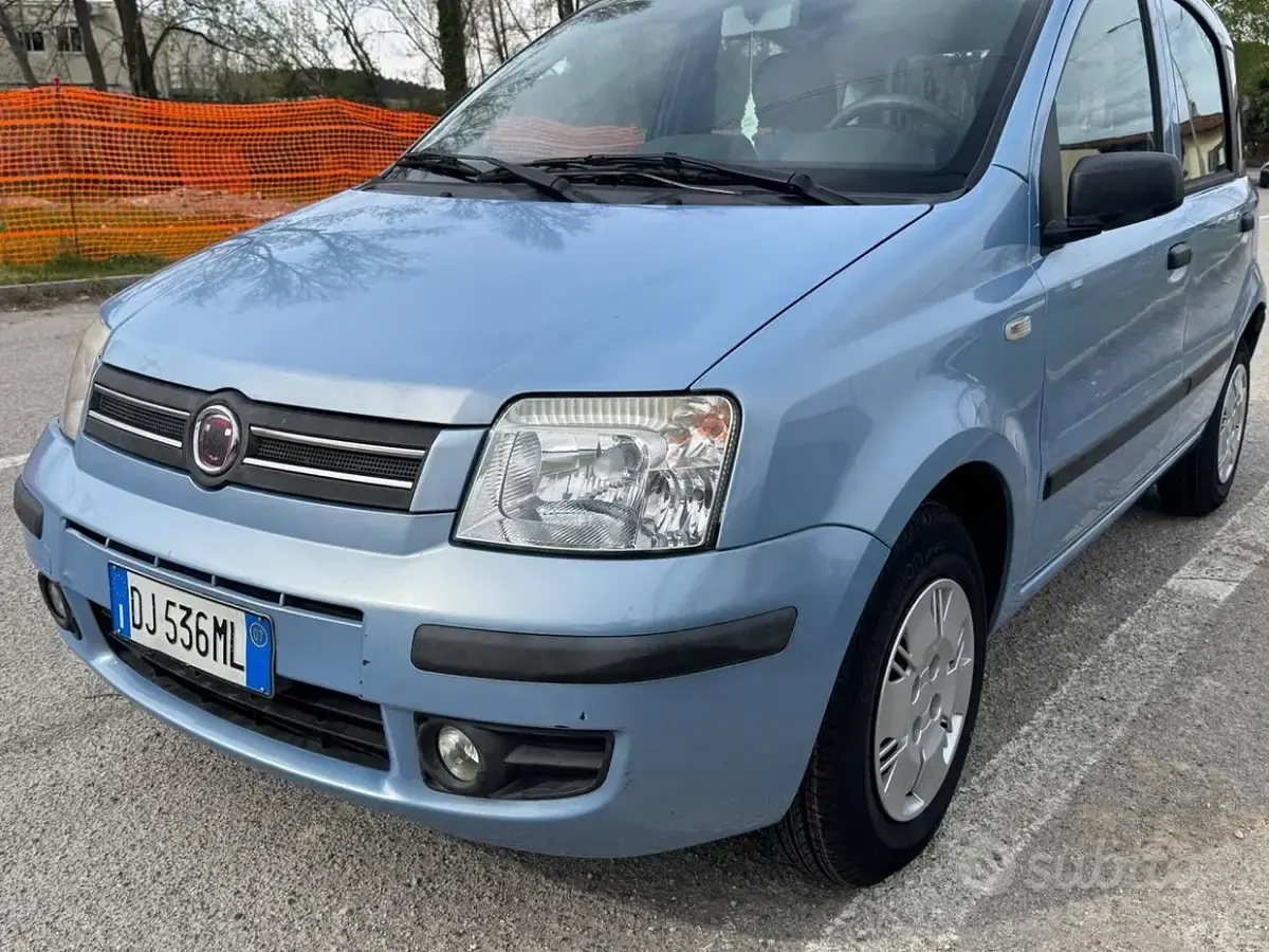 Usata Fiat Panda Dynamic 60 CV (44 kW) 2007 Blu Utilitaria