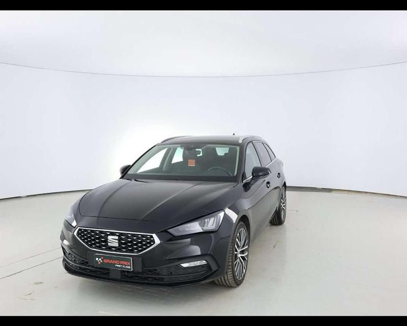 Usata Seat Leon XCELLENCE 150 CV (110 kW) 2021 Nero Station wagon