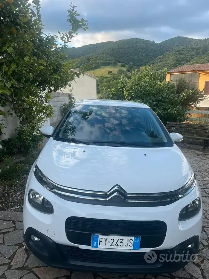 Usata Citroën C3 102 CV (75 kW) 2019 Bianco Utilitaria