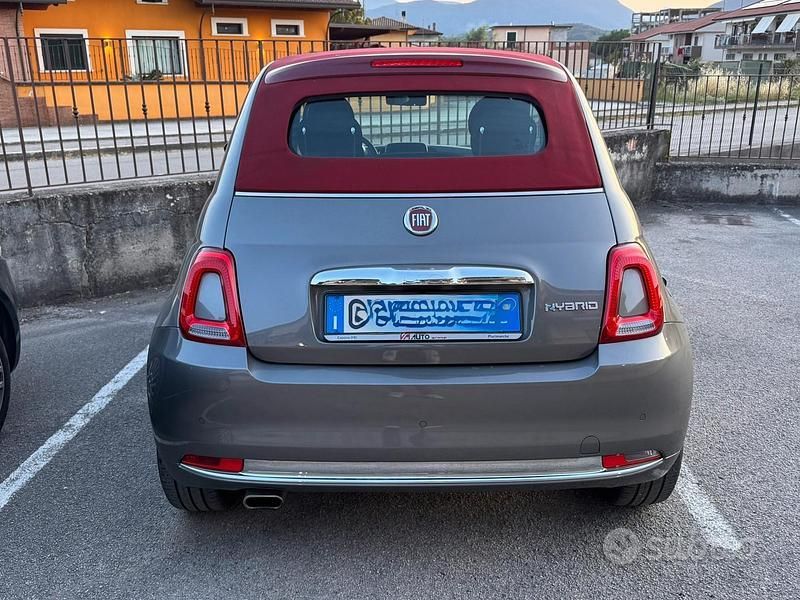 Usata Fiat 500 58 CV (42 kW) 2023 Grigio Cabrio
