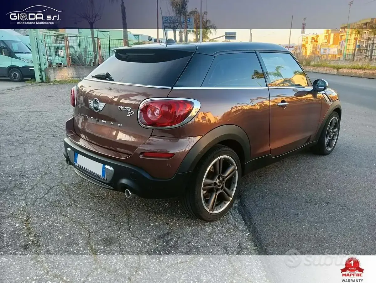 Usata Mini Cooper SD Paceman 143 CV (105 kW) 2013 Marrone SUV