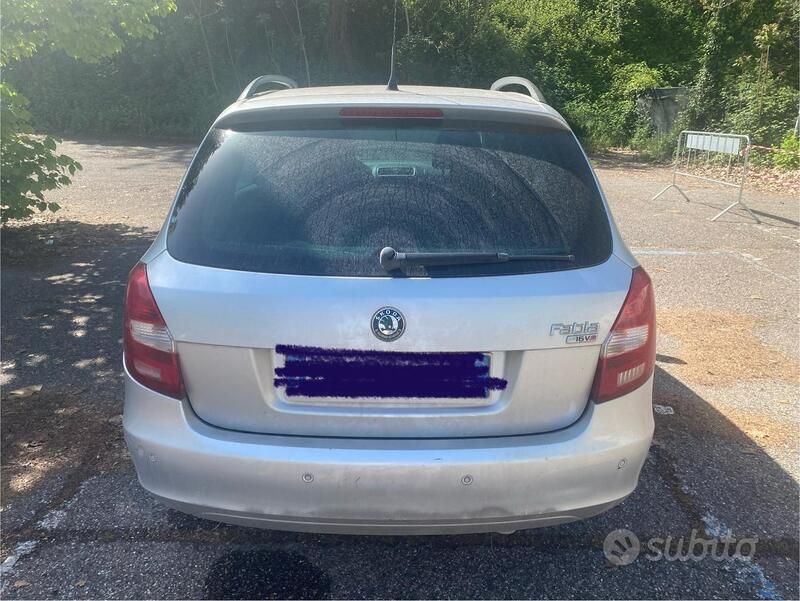 Usata Skoda Fabia Style 105 CV (77 kW) 2008 Grigio Utilitaria