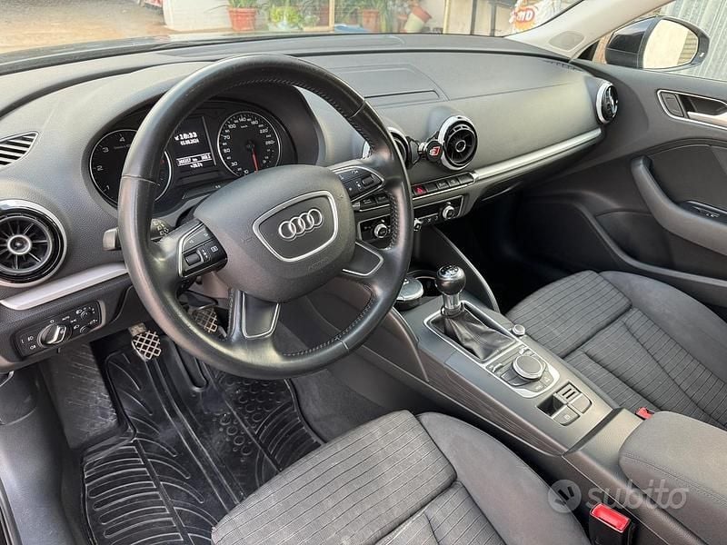 Usata Audi A3 105 CV (77 kW) 2016 Nero Berlina