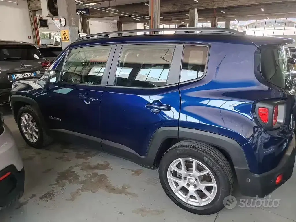 Usata Jeep Renegade Limited 131 CV (96 kW) 2021 Blu SUV