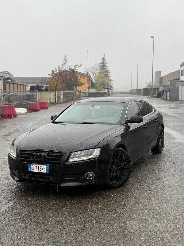 Usata Audi A5 Sportback Ambiente 170 CV (125 kW) 2011 Nero Utilitaria