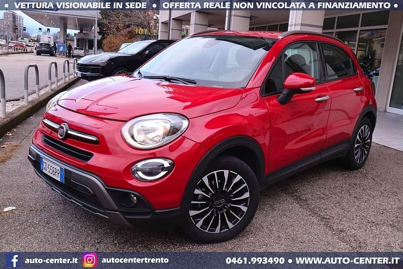 Usata Fiat 500X Cross 95 CV (69 kW) 2021 Rosso SUV