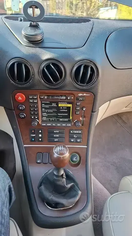 Usata Alfa Romeo 166 150 CV (110 kW) 2001 Grigio Berlina