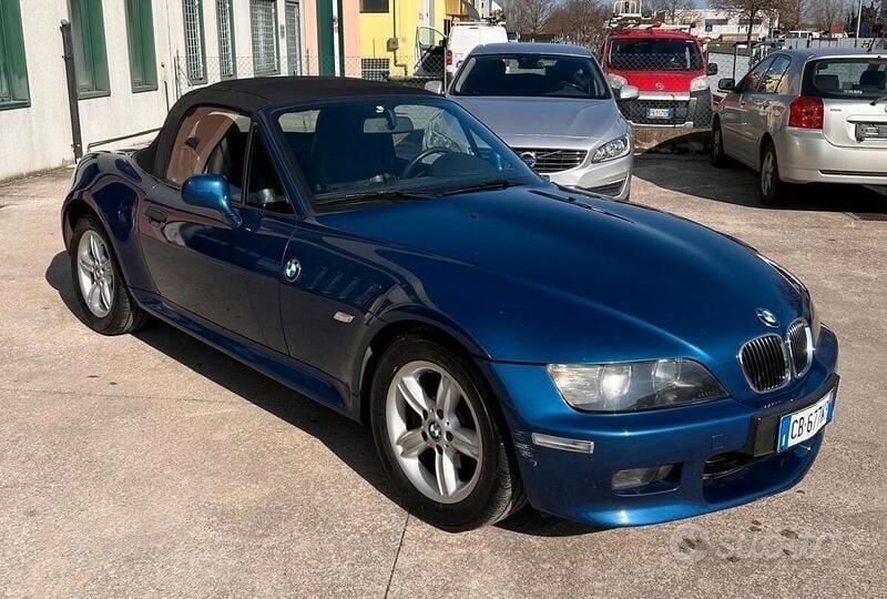 Usata BMW Z3 170 CV (125 kW) 2002 Blu Cabrio