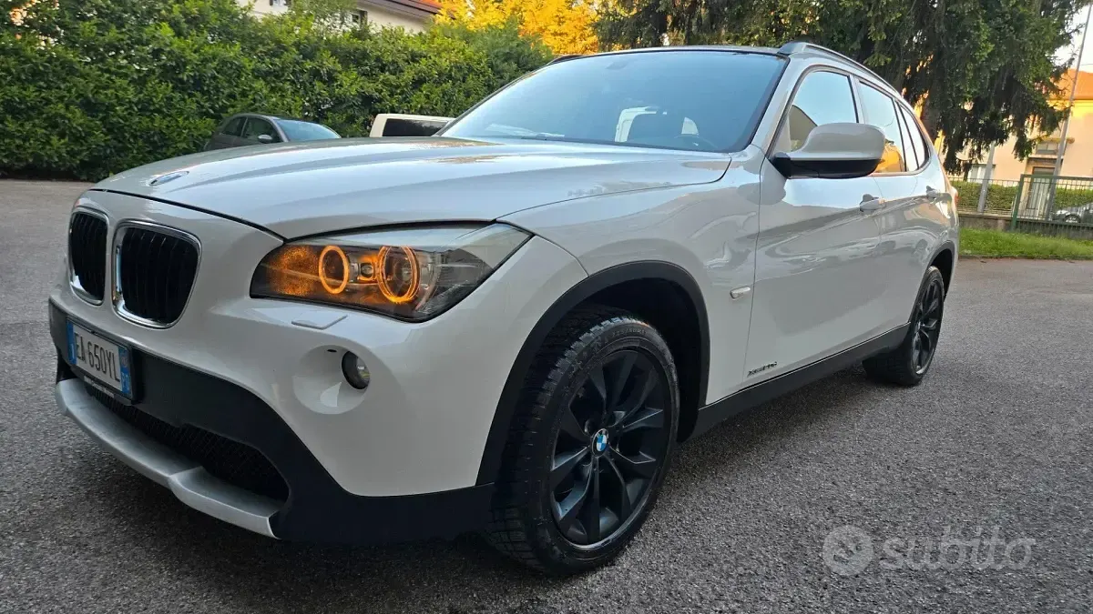 Usata BMW X1 177 CV (130 kW) 2010 Bianco SUV