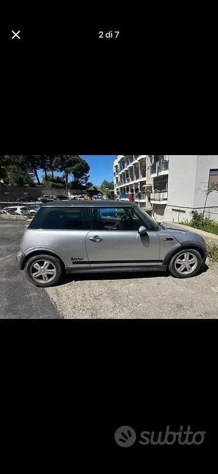 Usata Mini Cooper 2005 Grigio Utilitaria