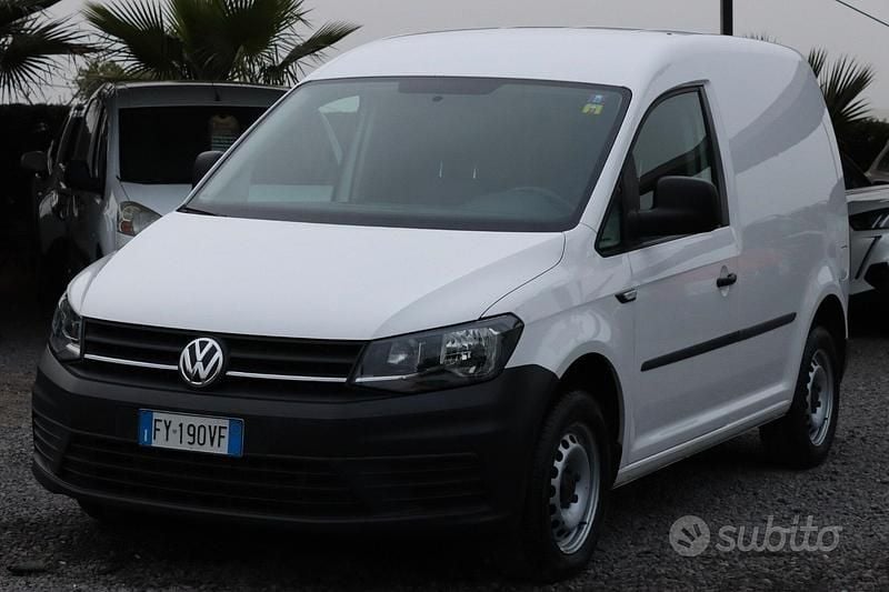Usata VW Caddy Business 75 CV (55 kW) 2019 Bianco Monovolume