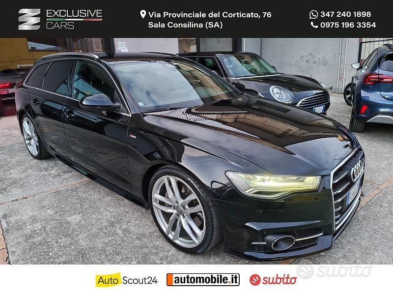 Usata Audi A6 S-Line 217 CV (159 kW) 2017 Nero Station wagon