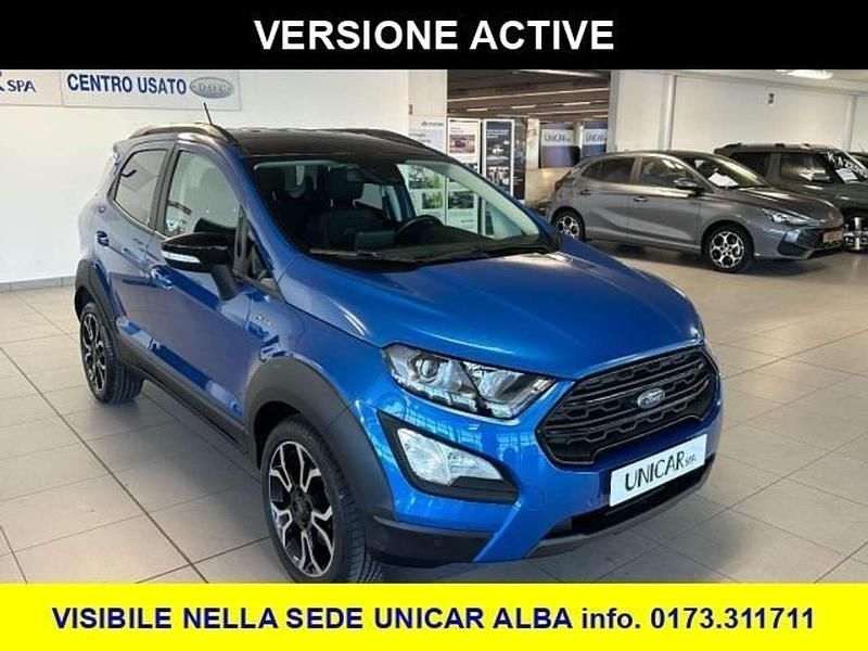 Usado Ford Ecosport Active 125 CV (91 kW) 2022 Azul SUV