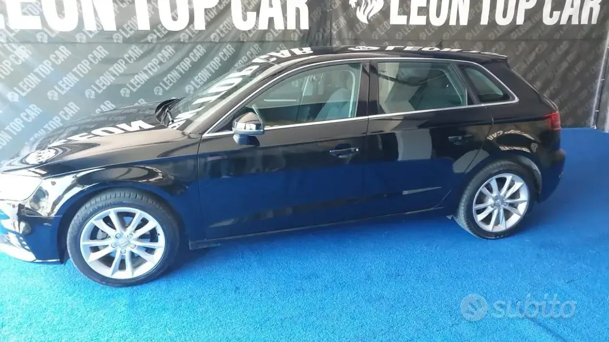 Usata Audi A3 Sport 116 CV (85 kW) 2017 Nero Berlina