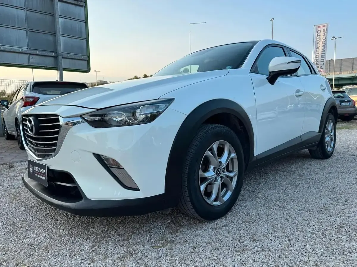 Usata Mazda CX-3 Evolve 105 CV (77 kW) 2016 Bianco SUV