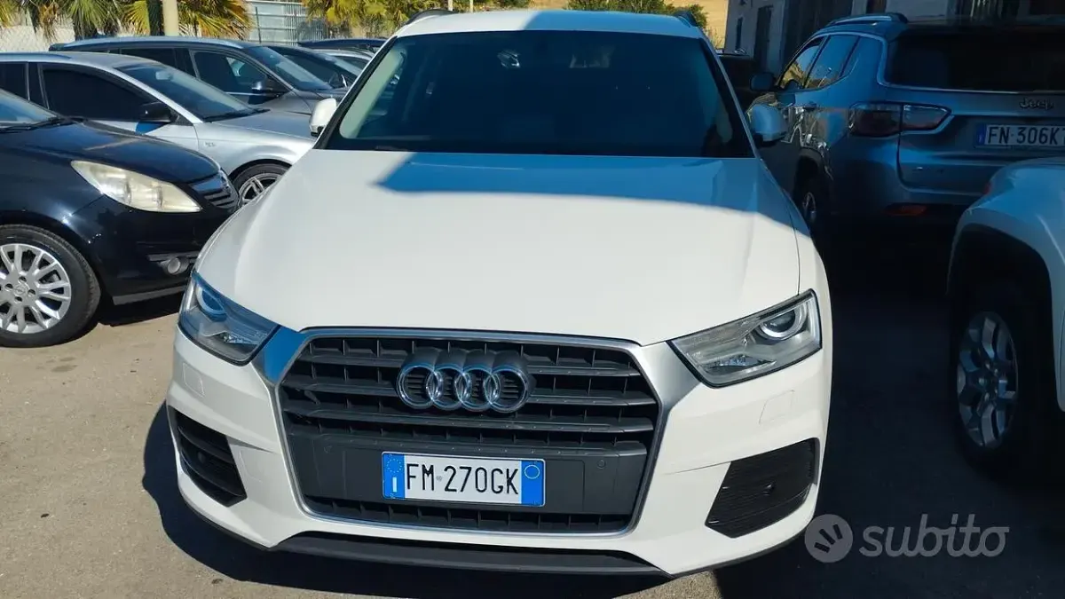 Usata Audi Q3 120 CV (88 kW) 2017 Bianco SUV