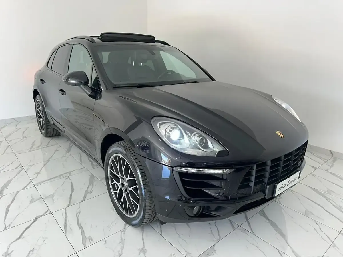 Usata Porsche Macan S Sport 250 CV (183 kW) 2015 Nero SUV