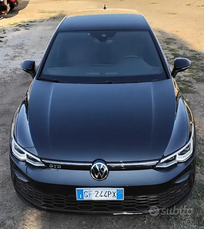 Usata VW Golf VIII GTD 200 CV (147 kW) 2021 Nero Berlina