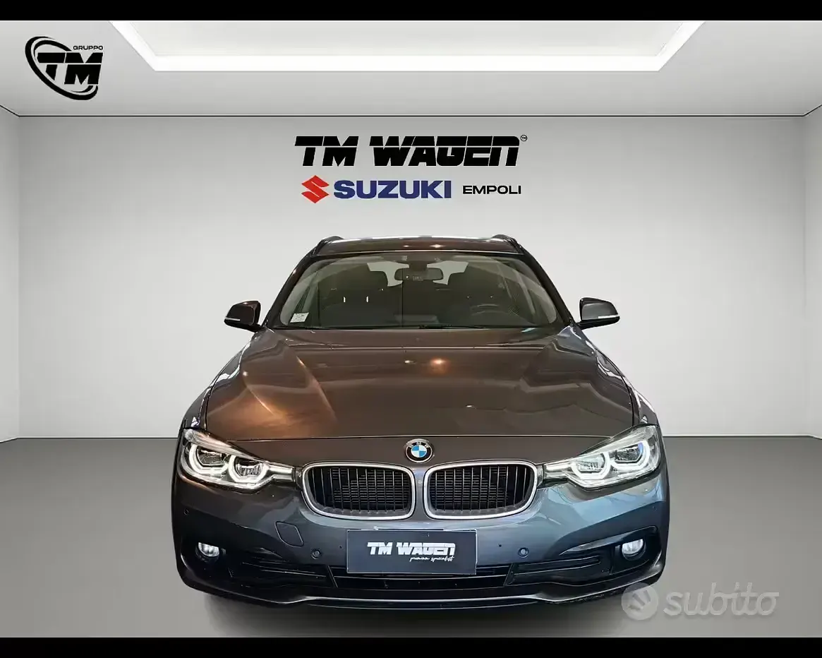 Usata BMW 318 Advantage 116 CV (85 kW) 2016 Grigio Station wagon