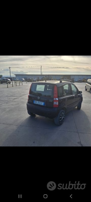 Usata Fiat Panda 2008 Nero Utilitaria