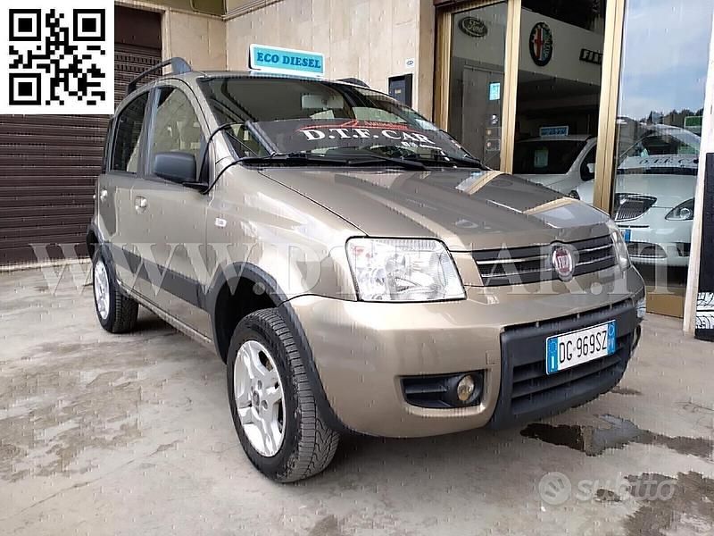 Marrone Usata 2007 Fiat Panda 4x4 Due volumi | 6500 € (Cara) - Immagine 1/4