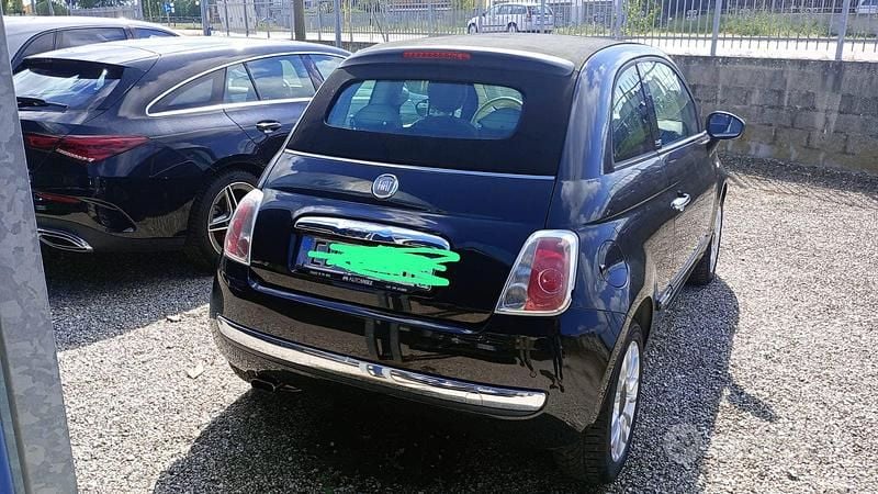 Usata Fiat 500C 2010 Nero Cabrio