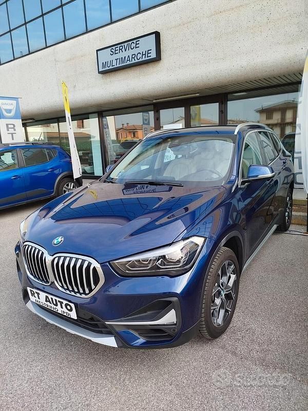 Usata BMW X1 xLine 140 CV (102 kW) 2020 Blu SUV