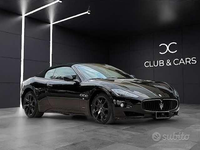 Usata Maserati GranCabrio 450 CV (330 kW) 2011 Nero met Cabrio