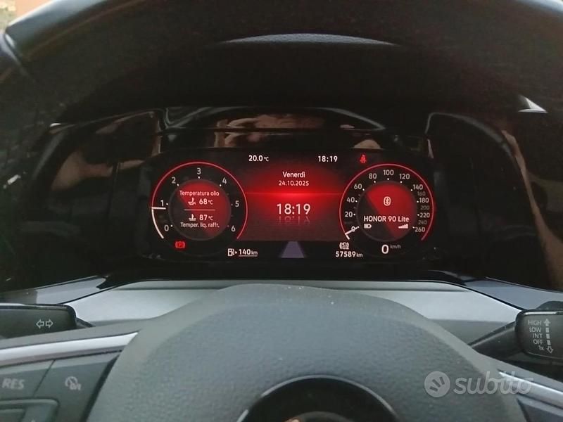 Usata VW Golf VIII 115 CV (84 kW) 2022 Bianco Berlina