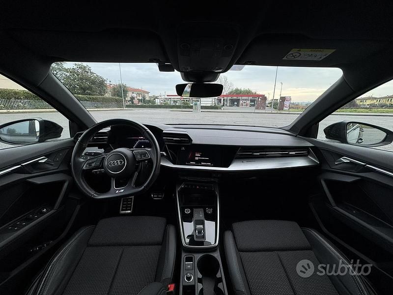 Usata Audi A3 S-Line 116 CV (85 kW) 2022 Nero Berlina