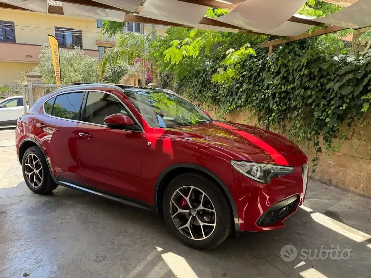 Usata Alfa Romeo Stelvio Ti 190 CV (139 kW) 2020 Rosso SUV