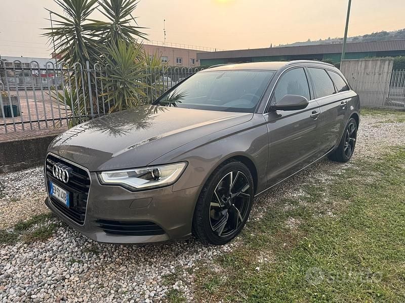 Usata Audi A6 Business Plus 177 CV (130 kW) 2012 Grigio Station wagon