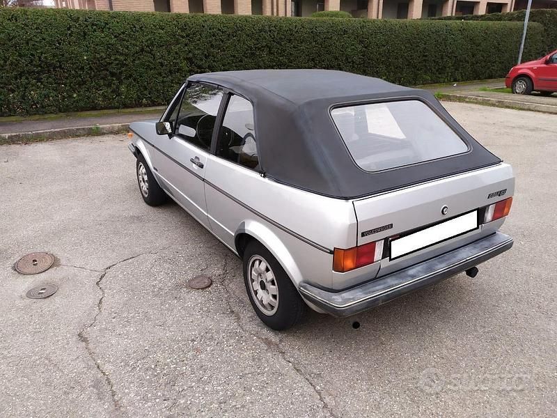 Usata VW Golf Cabriolet 1983 Grigio Cabrio