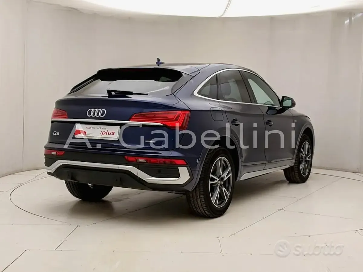 Usata Audi Q5 S-line plus 204 CV (150 kW) 2025 Blu SUV
