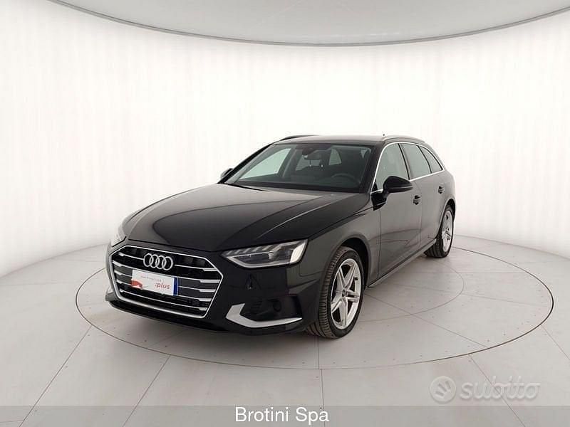 Usata Audi A4 Advanced Plus 170 CV (125 kW) 2021 Nero brillante Station wagon