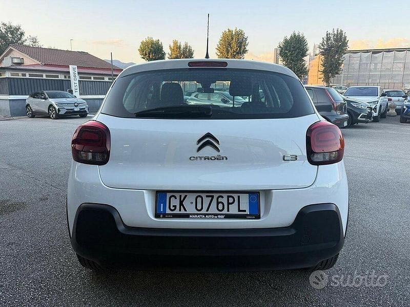 Usata Citroën C3 PureTech 83 CV (61 kW) 2022 Bianco Utilitaria