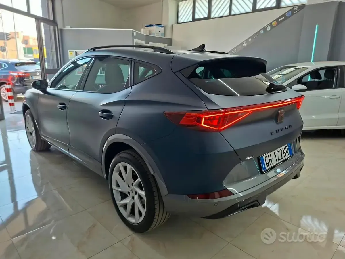 Usata Cupra Formentor 150 CV (110 kW) 2021 Bluazzurro SUV