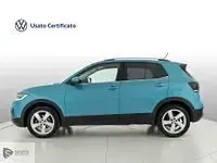 Usata VW T-Cross Advance 95 CV (69 kW) 2019 Makena turquois metallizzato SUV