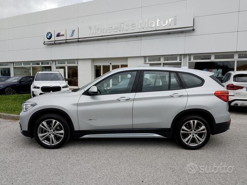 Grigio Usata 2017 BMW X1 Sport Line SUV | 16.000 € (Ottimo prezzo) - Immagine 1/4