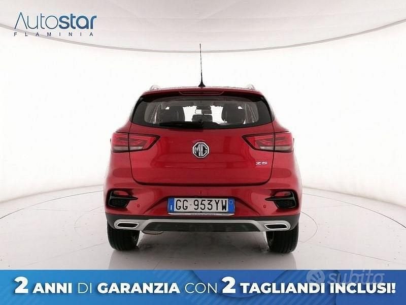 Usata MG ZS Luxury 111 CV (81 kW) 2021 Rosso SUV
