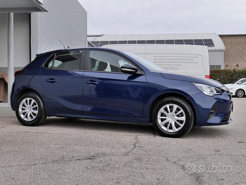 Usata Opel Corsa Edition 75 CV (55 kW) 2021 Blu Berlina