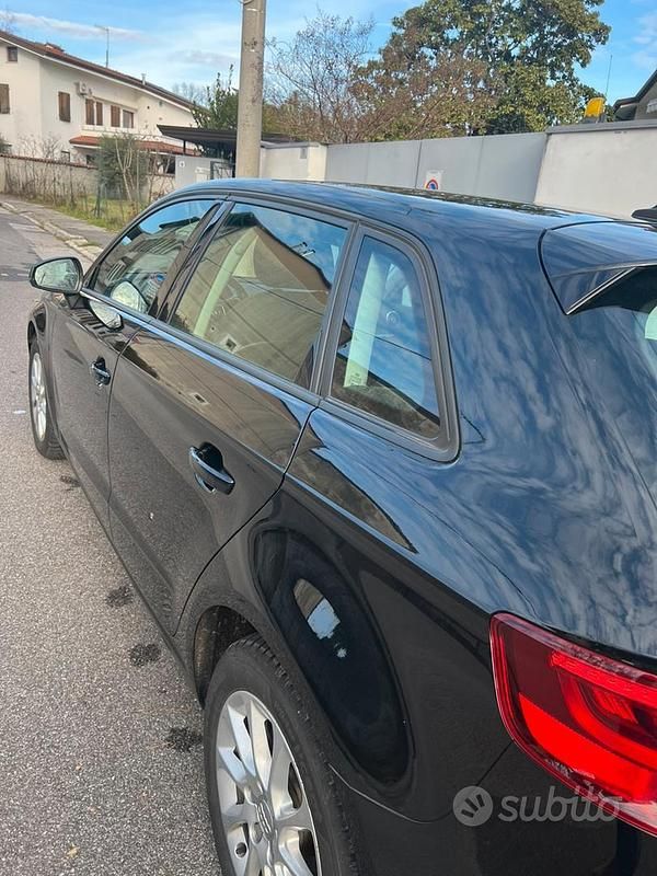 Usata Audi A3 150 CV (110 kW) 2017 Nero Berlina